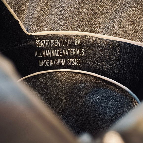 Madden Girl Black and White Platform Sandals - Picture 6 of 6